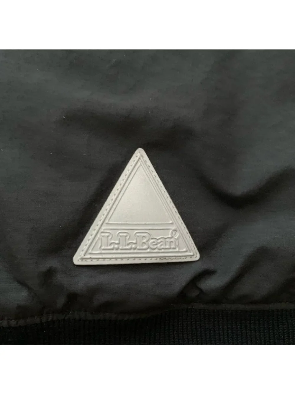 LL Bean Kids XL 18 Blue Black Insulated Jacket Bomber Preppy Outdoor 513221